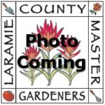 Laramie County Master Gardeners logo with the words Photo Coming superimposed on the logo.